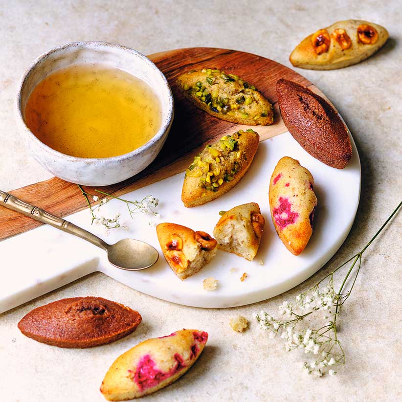 Mini financiers par Nina Métayer Mini financiers par Nina Métayer